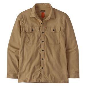 Patagonia Men's XS Whole Weave: Husk Tan Light Farrier's Shirt